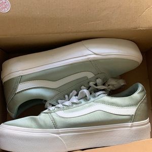 Green Woman’s Vans